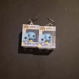 Funko Squirtle Mini Pop! Box Earrings — Blue